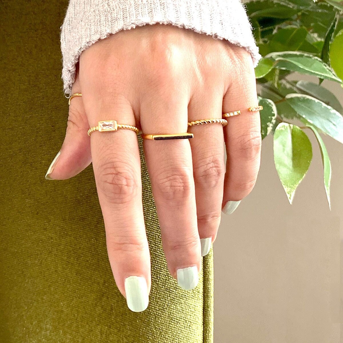 Gold Twist Ring, Minimalist Ring, Gold Cuff Ring, Open Adjustable Ring, 18K Gold Vermeil Ring, Twisted Rope Ring, Rings for Women, Christmas